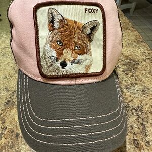 Corrbin Bros Foxy Cap - Pink and Gray